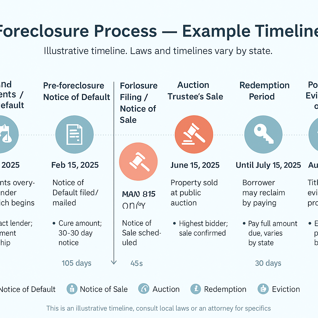 Foreclosure Process Timeline
